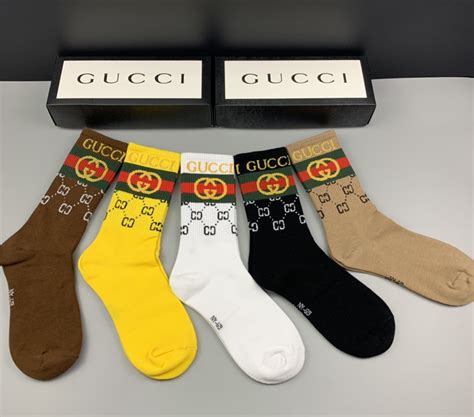 gucci dress sock set of 5